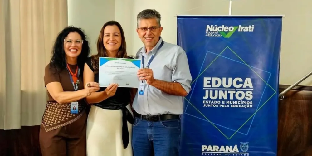 Secretaria de Educação foi reconhecida pela conquista
