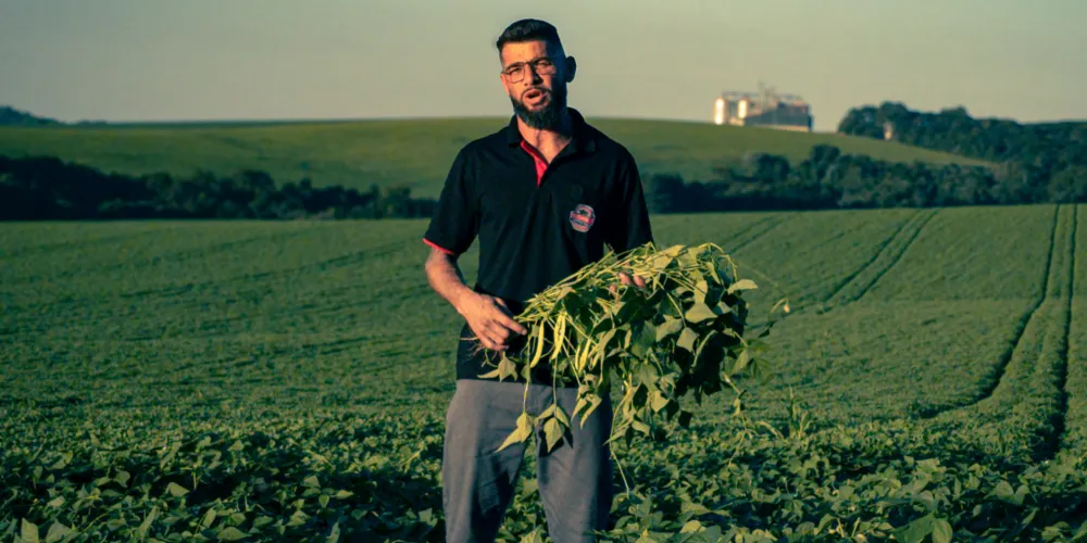 Além da história de crescimento da empresa, o vídeo evidencia o impacto do Feijão Pontarollo no fortalecimento do agronegócio regional