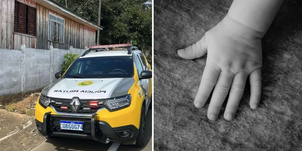 O corpo da bebê está sendo velado na Capela Nossa Senhora Aparecida