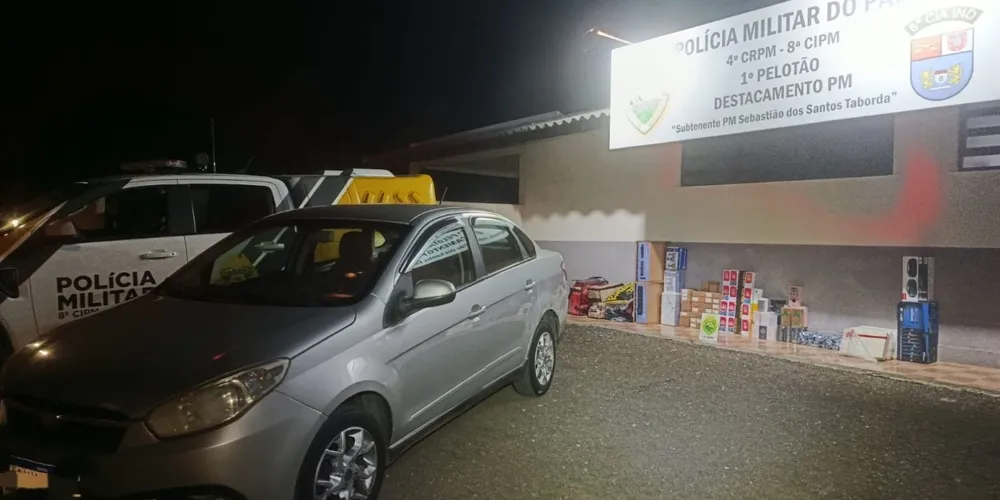 O veículo foi apreendido