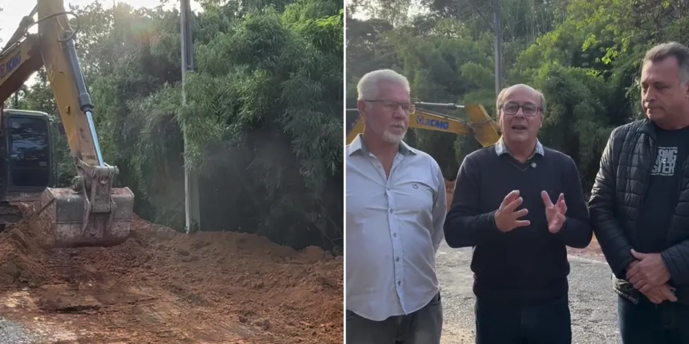 O prefeito Ary Carneiro Junior destacou a obra