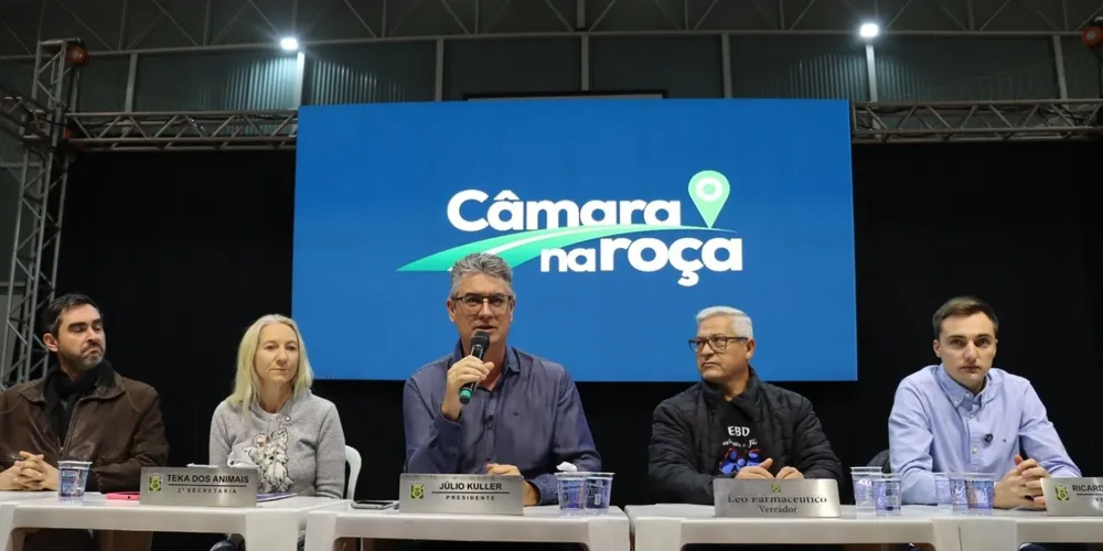 O Câmara na Roça também levou serviços da Prefeitura ao Guaragi