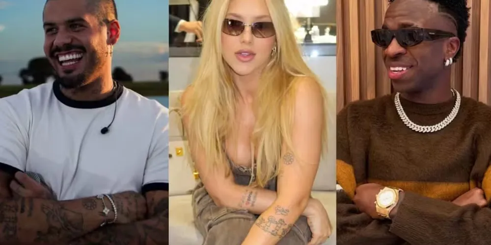 Zé Felipe, Virginia e Vini Jr