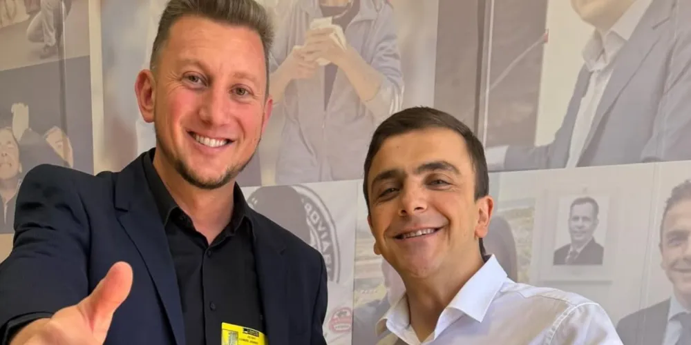 Leandro Jasinski e Aliel Machado