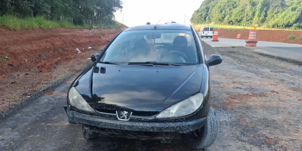 Veículo possui placas de Palmeira