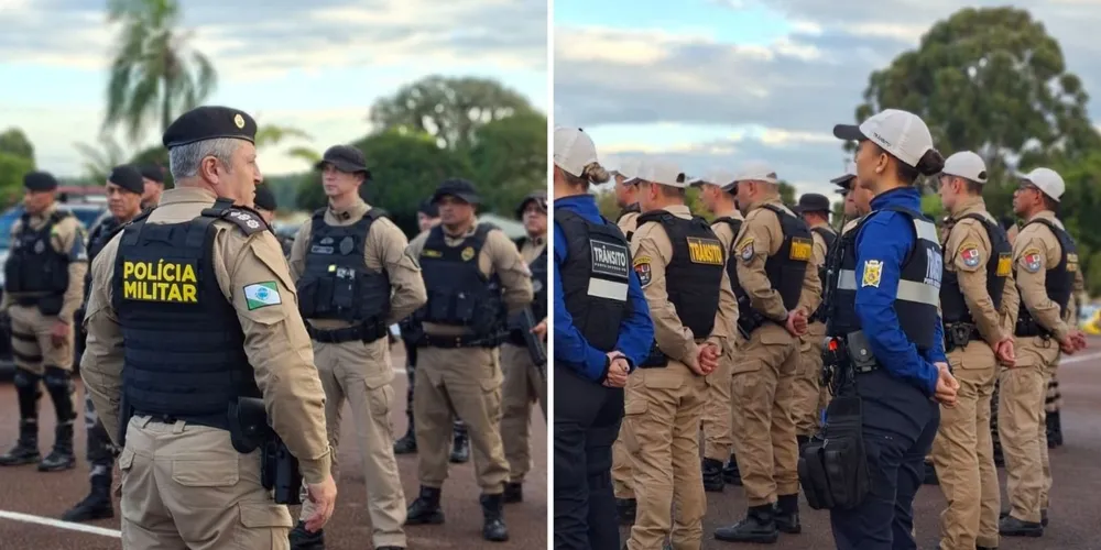 A integração entre os órgãos participantes buscou ampliar a presença policial nas ruas