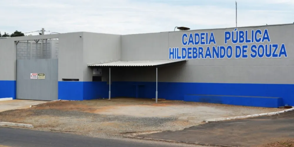 Eles foram encaminhados à Cadeia Pública Hildebrando de Souza