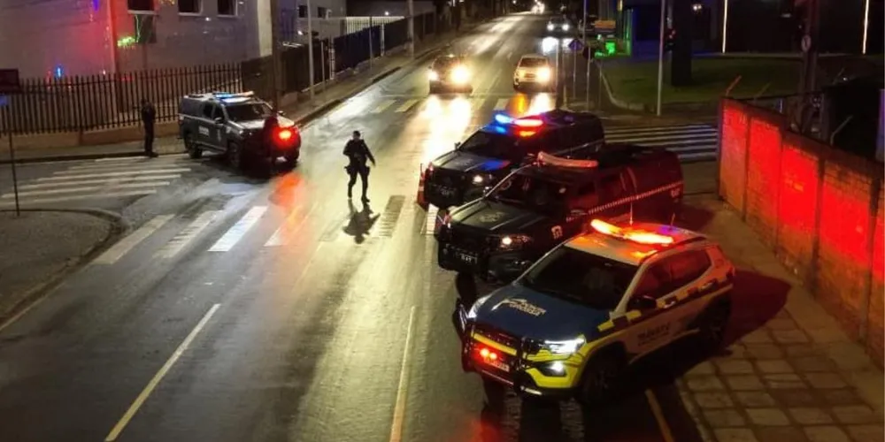 Durante a ação, equipes da Guarda Civil Municipal e de patrulhamento viário da Superintendência de Trânsito percorreram diversos pontos da cidade