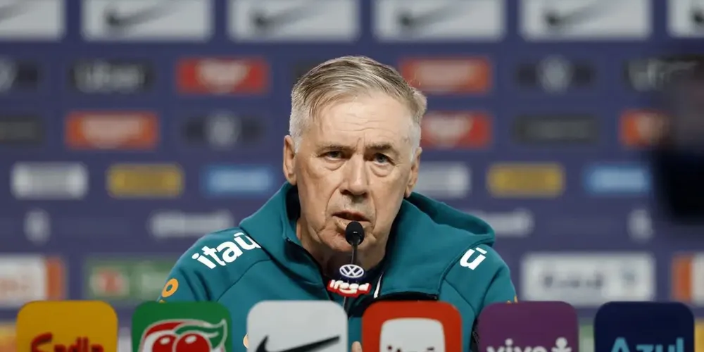 Ancelotti, técnico da seleção brasileira