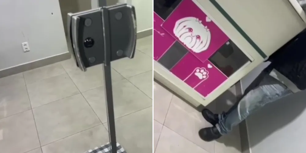 O local foi inicialmente trancado pelos funcionários, que se recusaram a permitir a entrada