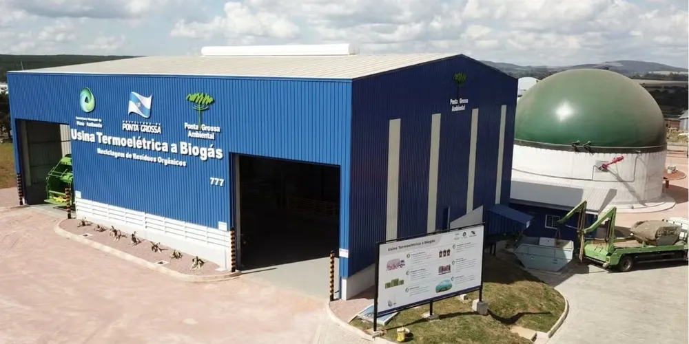 Usina Termoelétrica a Biogás em Ponta Grossa