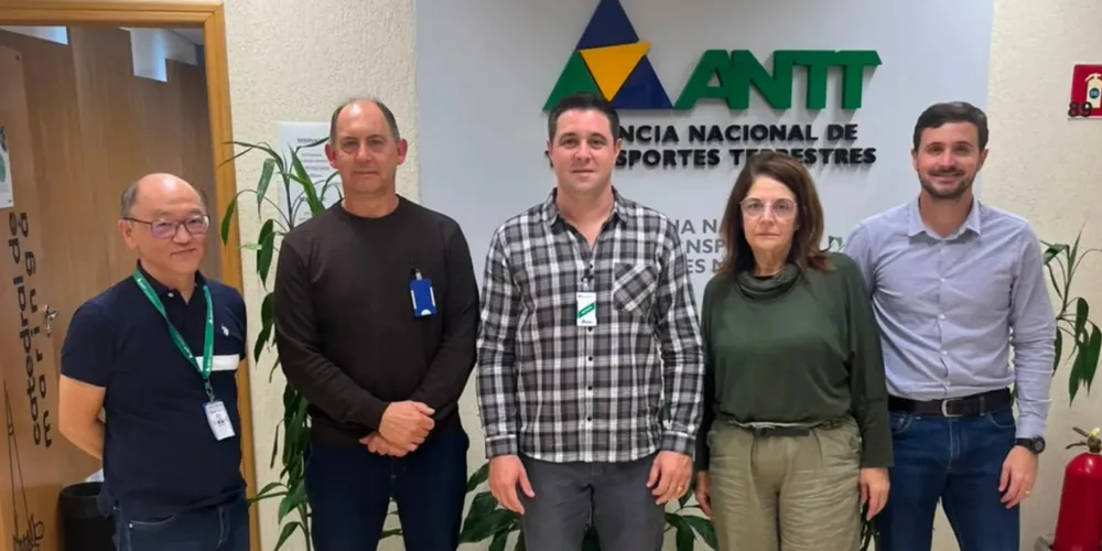 O encontro aconteceu na sede da Agência Nacional de Transportes Terrestres (ANTT)