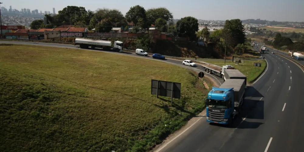 Ao todo, 1.411 ocorrências de caminhão em pane foram registradas
