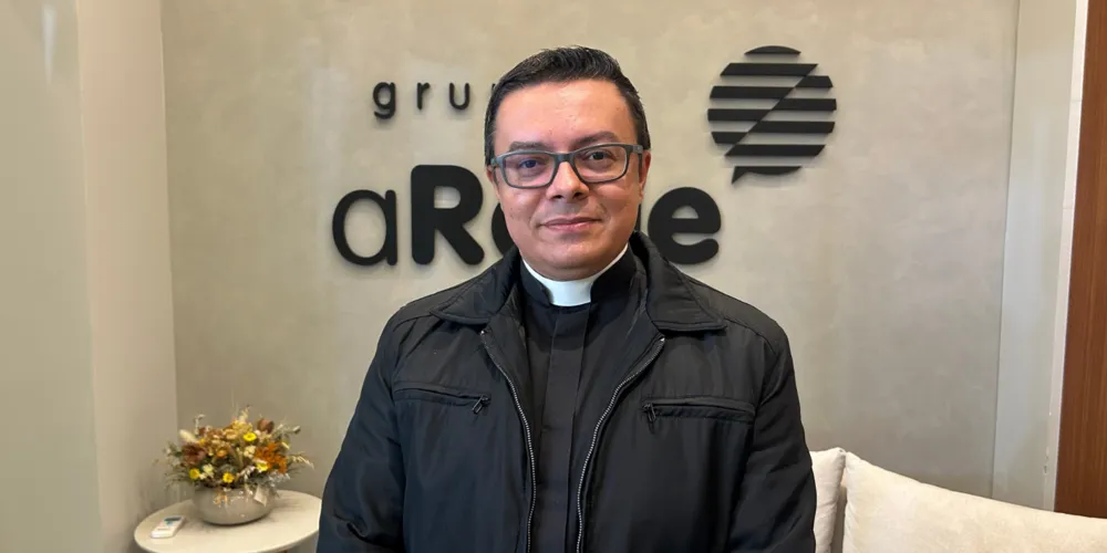Padre Wagner Oliveira, pároco da Paróquia São João Paulo II
