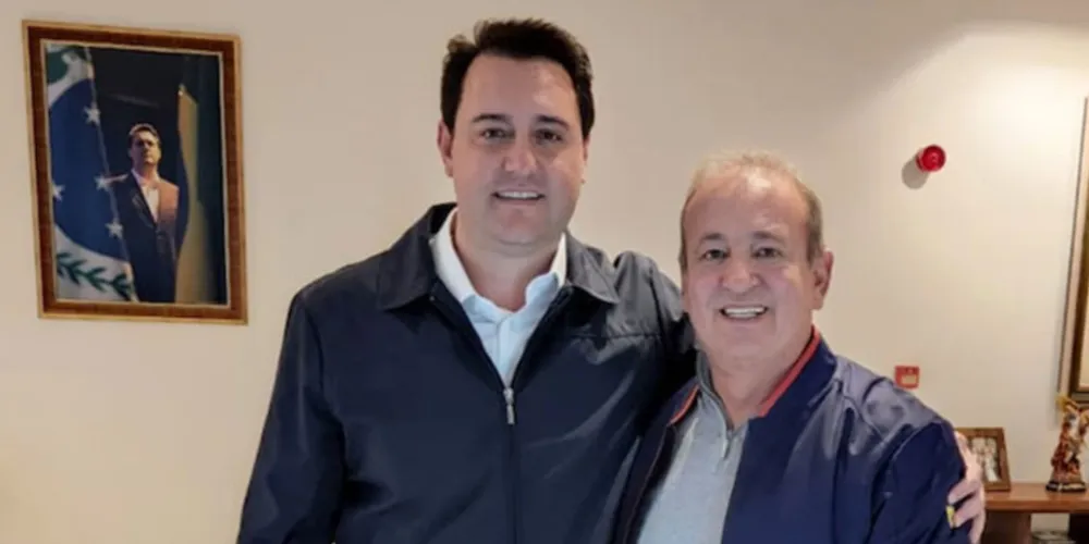 Carlos Massa Ratinho Junior e Moacyr Fadel