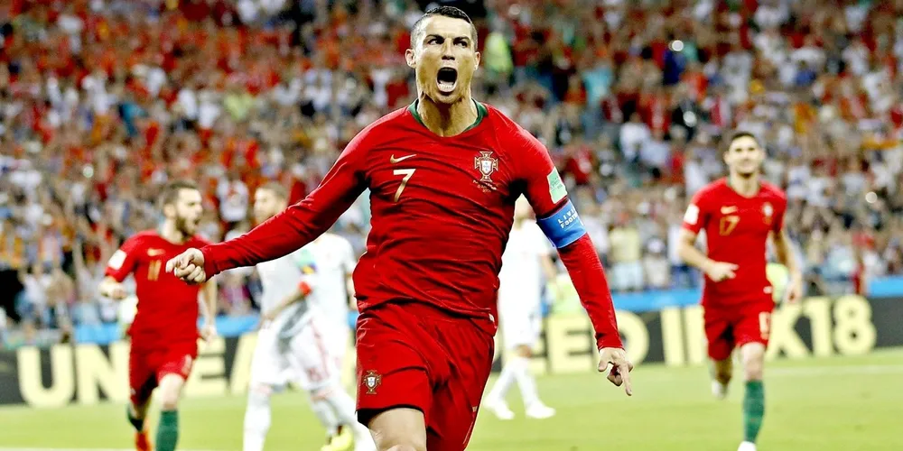 Cristiano Ronaldo, jogador de Portugal