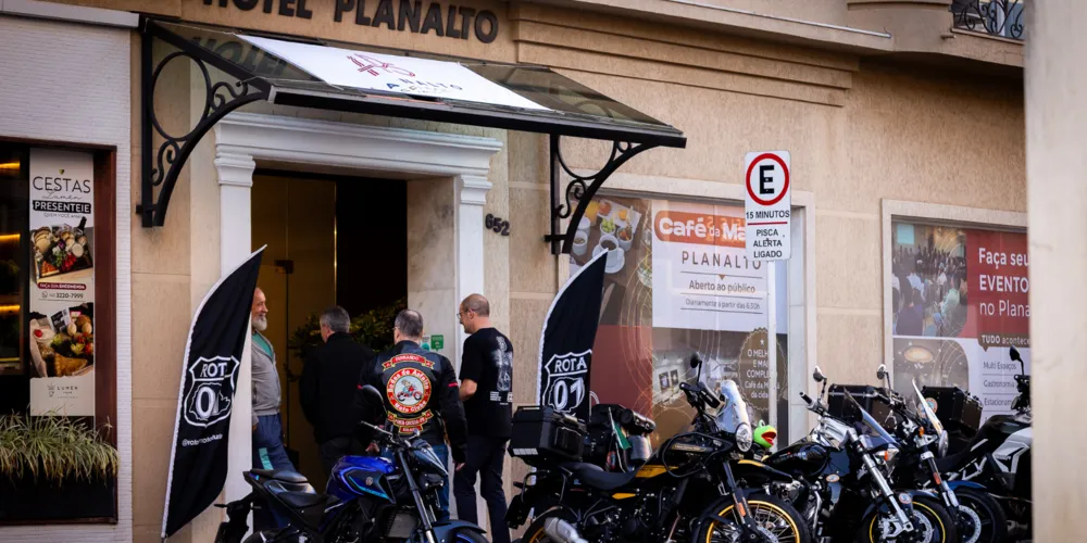 O Hotel Planalto Select será o hotel oficial da Rota 01 de Mototurismo