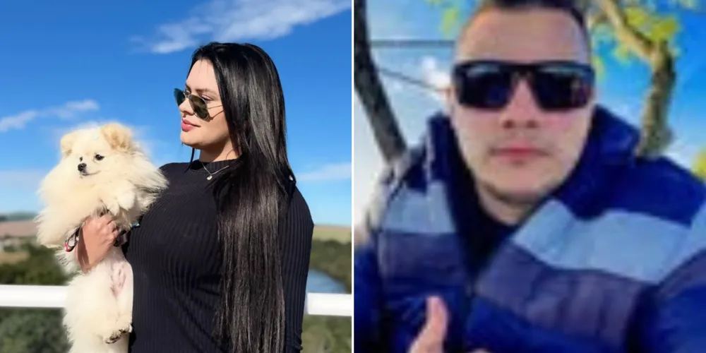 As vítimas são Crys Weinert, de 32 anos, e Cleiton Azevedo, de 37 anos