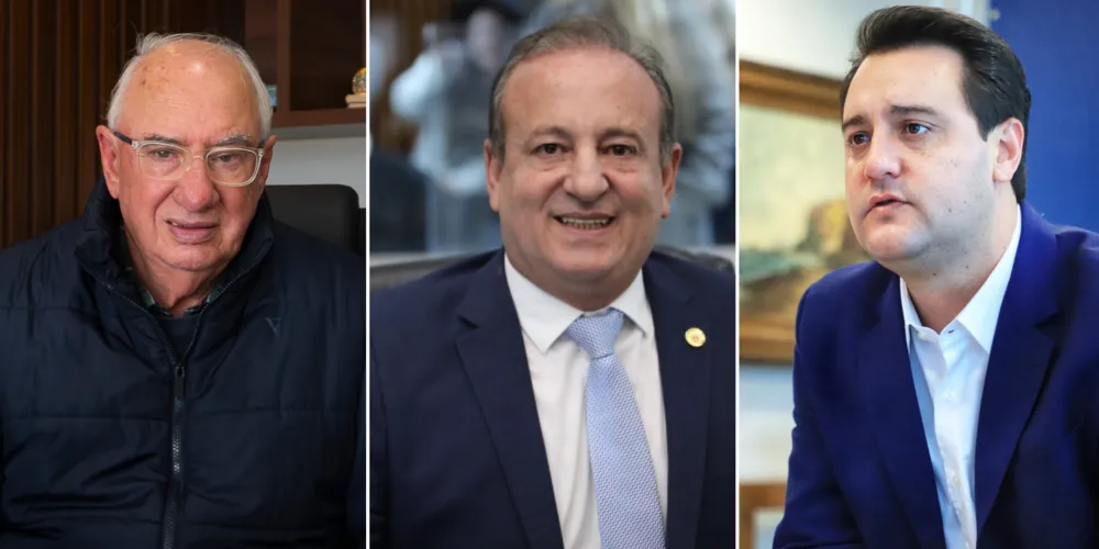 Reinado Cardoso, Moacyr Fadel e Ratinho Junior estarão reunidos em Castro nesta quarta-feira (24)