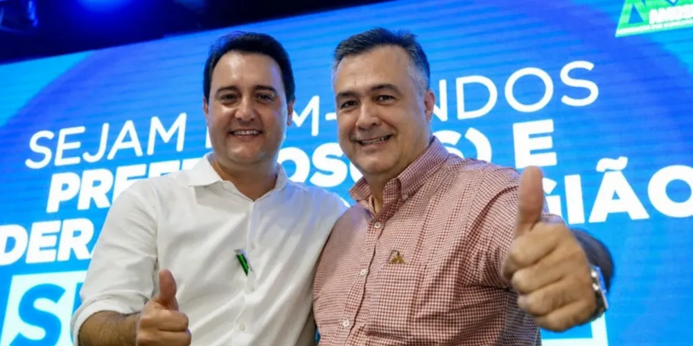 Ratinho Junior e Beto Preto