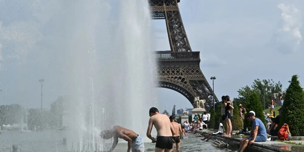 A França tem sido um dos epicentros do calor extremo