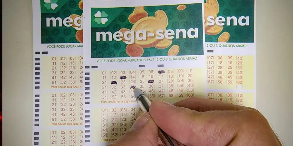 O jogo simples, com seis números marcados, custa R$ 6