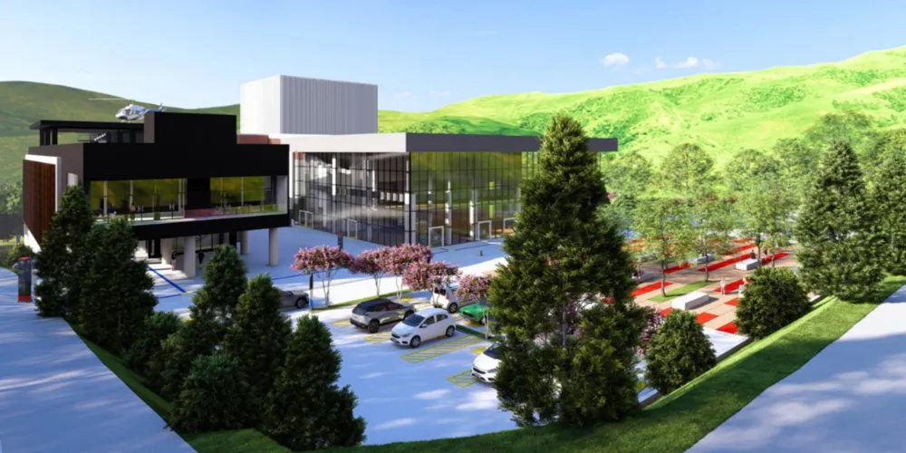 O futuro centro tecnológico ocupará uma área de 8,6 mil metros quadrados