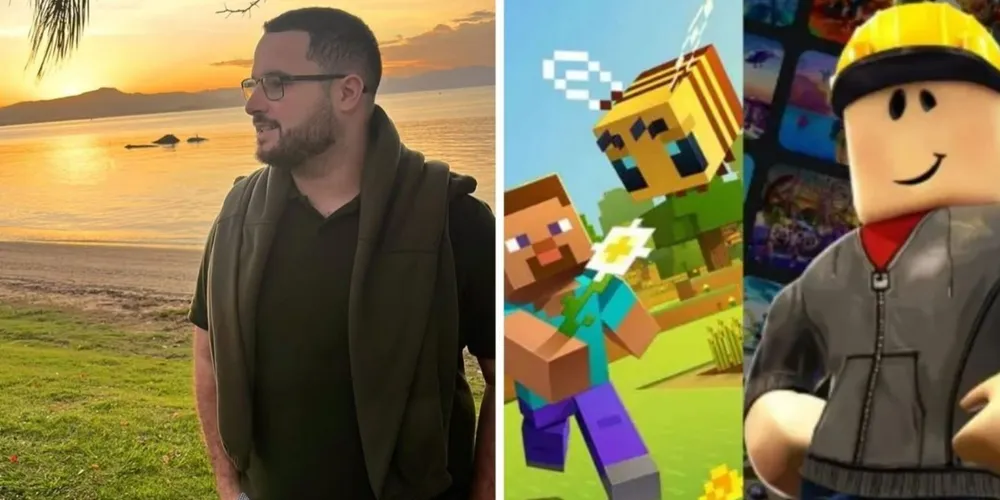 Influenciador é preso por pedofilia associada a jogos infanto-juvenis e promessas a crianças em troca de moedas no Roblox, em Florianópolis, nesta terça-feira (30)
