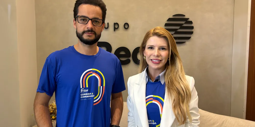 Erick Pereira e Sabrina Morello foram entrevistados pelo Portal aRede para conversar sobre a 2º Corrida e Caminhada Frísia