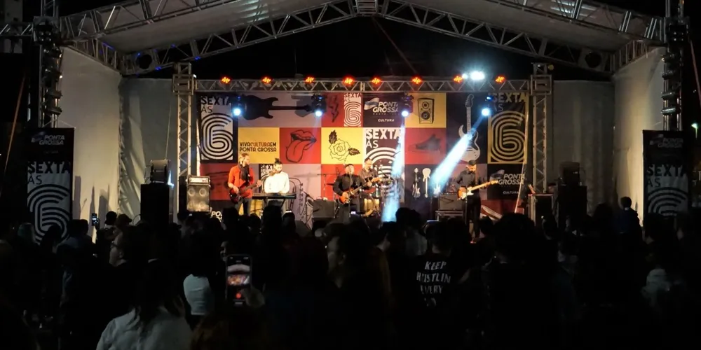 Sexta às Seis abre espaço para as bandas locais mostrarem todo seu talento