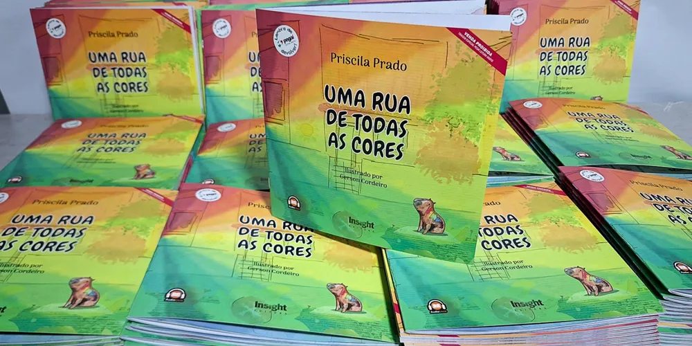 Livro infantil “Uma Rua de Todas as Cores”