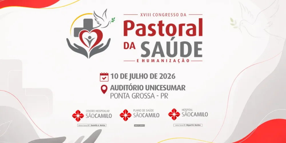 Entre os temas abordados estão pastoral da saúde, tecnologia e inteligência artificial, espiritualidade no processo de cura e saúde mental dos profissionais