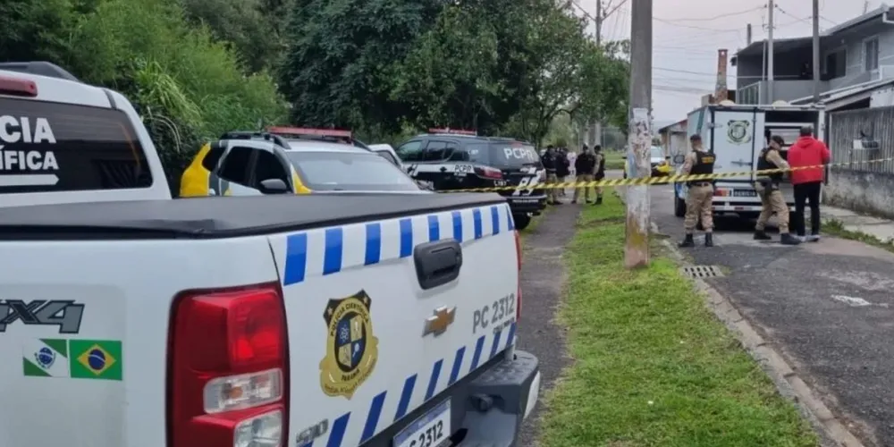 Local da ocorrência, em Curitiba