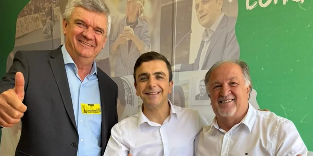Juca Sloboda, Aliel Machado e Reginaldo Cheirubim