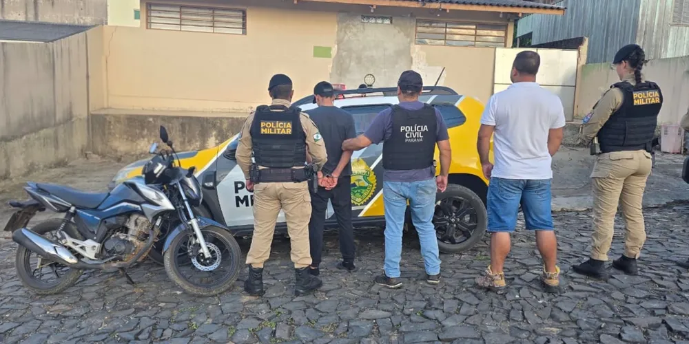Momento da prisão