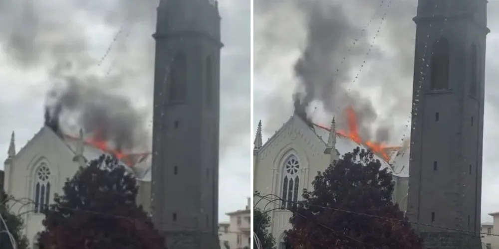 A Igreja Matriz Nossa Senhora de Lourdes começou a ser construída em 1904
