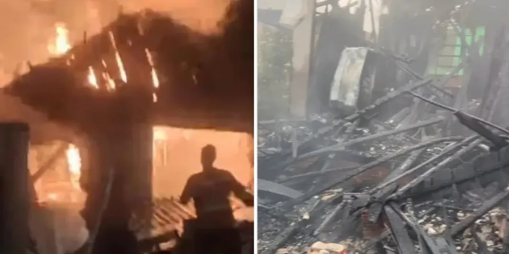 Incêndio em Faxinal