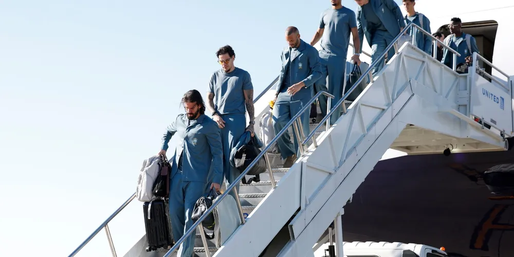 Desembarque da Seleção