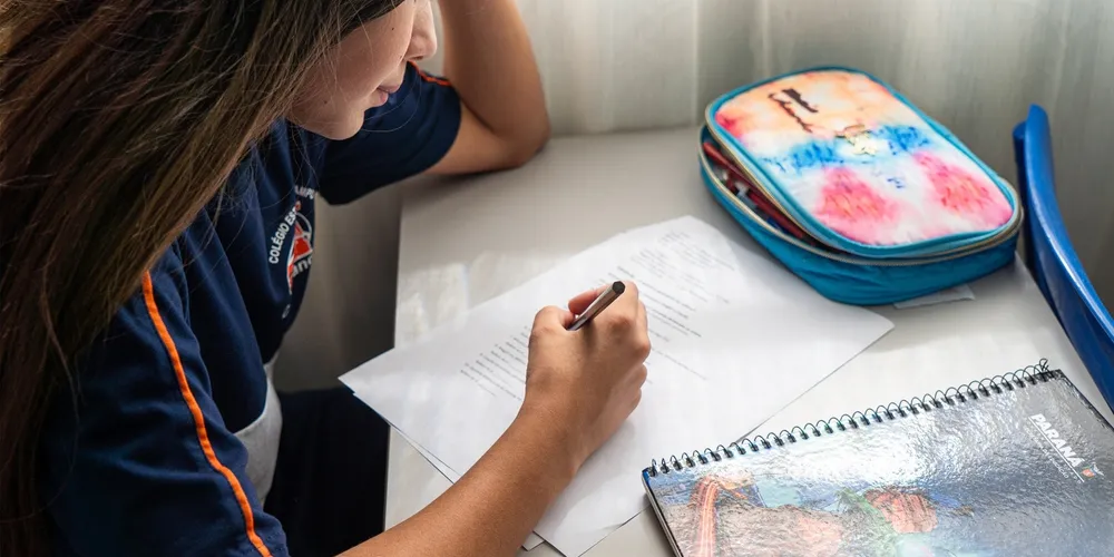 Estudante em preparação