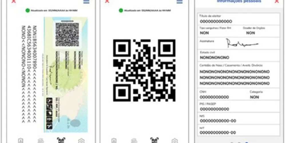 Versão digital da Carteira de Identidade Nacional (CIN)