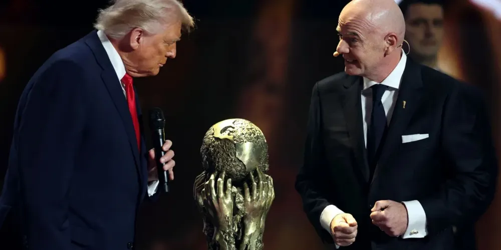 Donald Trump e Gianni Infantino