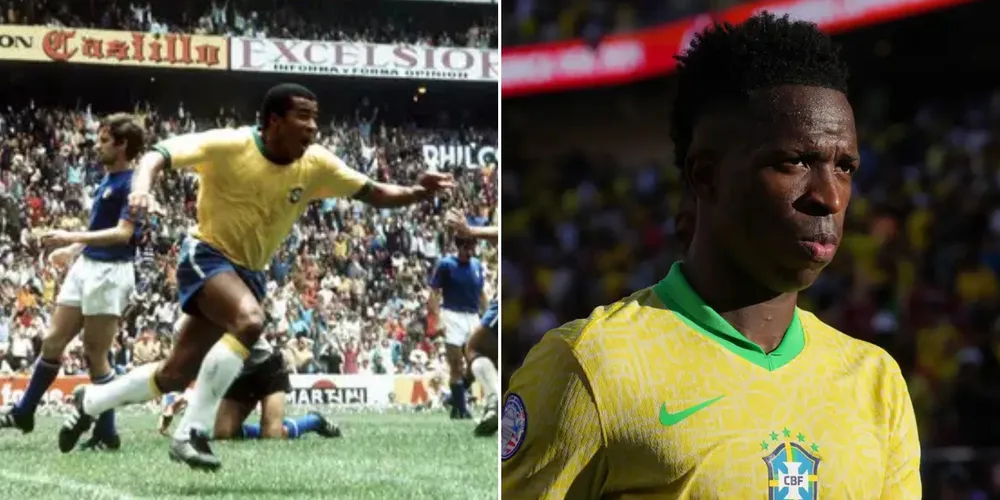 Jairzinho e Vinicius Jr.