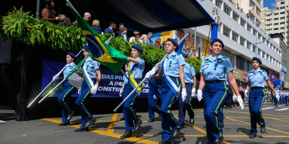 Desfile comemorativo