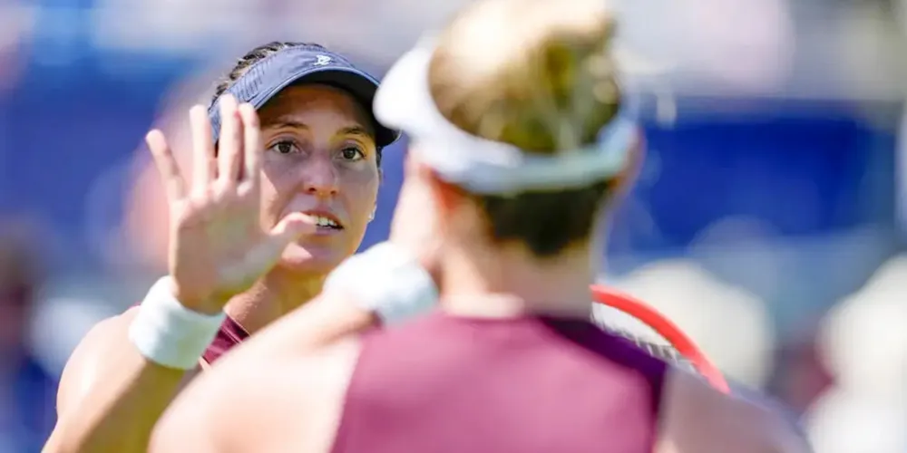Luisa e Dabrowski chegaram embaladas a Wimbledon, um dos quatro principais torneios do tênis mundial, os Grand Slams