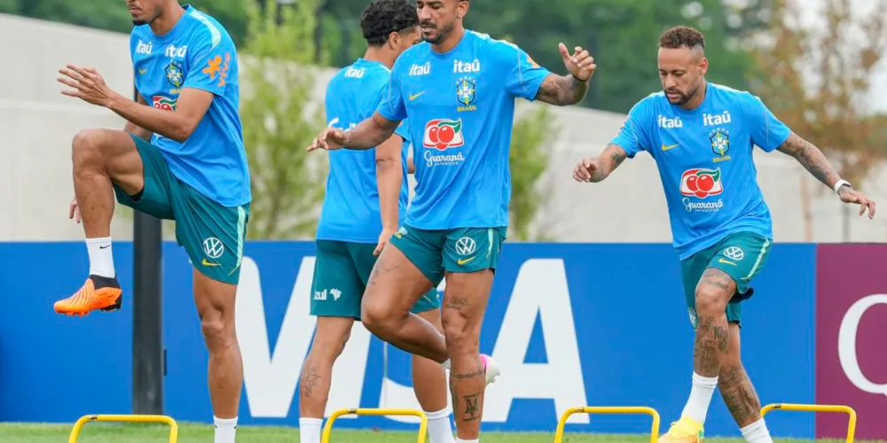 Treino Seleção Brasileira