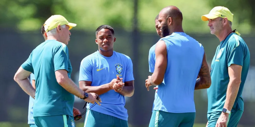 Último treino da seleção brasileira antes do confronto contra a Noruega