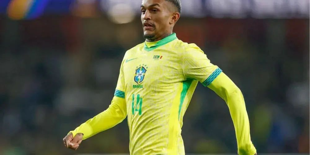Wesley sofreu uma lesão na perna esquerda e precisou ser cortado da seleção
