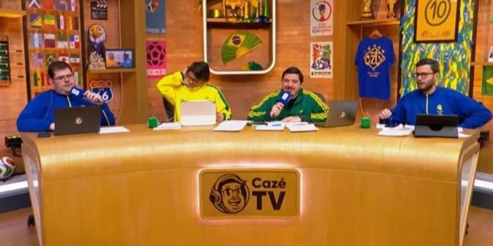 CazéTV detém direitos de transmissão de todas as partidas da Copa do Mundo no Brasil