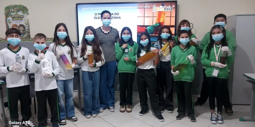 Estudantes foram protagonistas de importante ação ambiental
