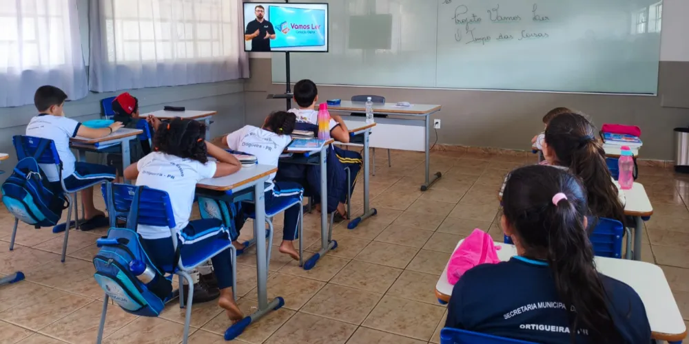 Conteúdo audiovisual foi de grande valia para o trabalho dos estudantes em sala